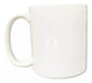 Eyal Taza De Cerámica Blanca Importada - Jarro Mug 0