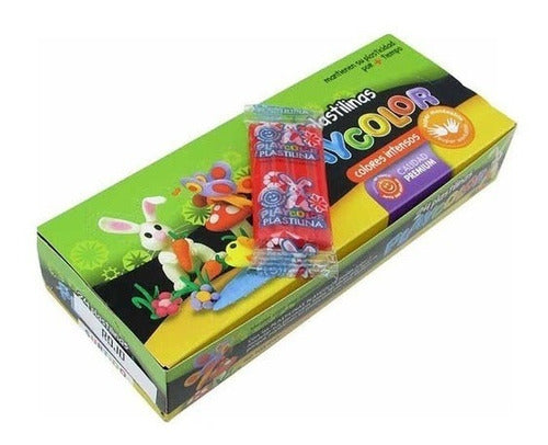 PlayColor Plastilinas X24 Barritas Colores Distribuidora Lv 1