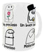 Ceramic Meme Mug - Flork Handsome Powerful Awesome Gift 1