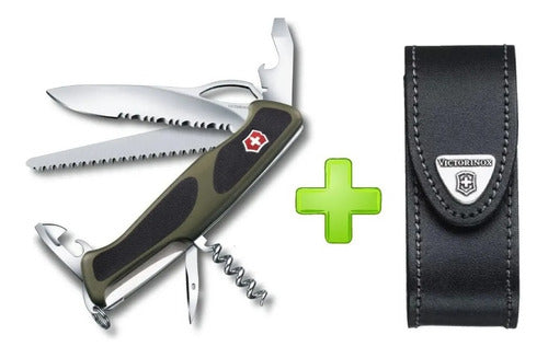 Victorinox Rangergrip 179 Multi-Tool Knife with 12 Functions and Leather Sheath 3