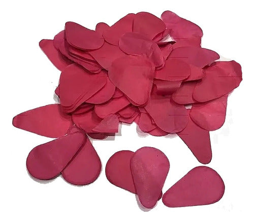 SKYSHOWFX Confetti Petals White Red Fuchsia Paper Cannon 4