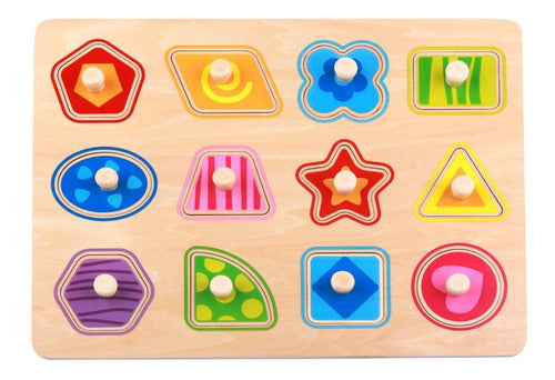 Wooden Shapes Puzzle 0