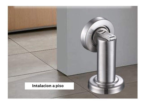 Inomax Magnetic Door Stopper - Stainless Steel 3