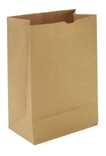 Naccato Bolsa Delivery Papel Kraf FM8 26x17x37.5cm Ecológicas x250u 0