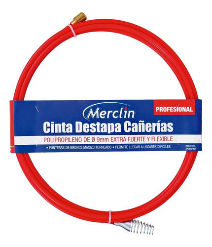 Merclin Cinta Destapa Cañerías 15mts Pintumm 0