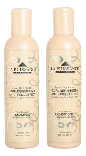 La Puissance Kit Shampoo + Acondicionador Cabello Con Rulos 0