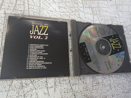 Cd Historia Del Jazz Volumen 2 Compact Disc Original 4