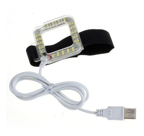 Shoot Luz Led Anillo Usb Iluminacion Compatible Gopro 4