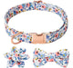 ACOCOKI Dog Collar for Female Dogs with Cute Flower and Bow 0