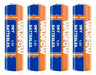 Wadfow Pack X 4 AA Batteries WJX1K05 /FG 0