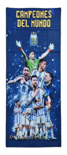 City Blanco Quick-Drying Towel Argentina Football 150 X 70 0