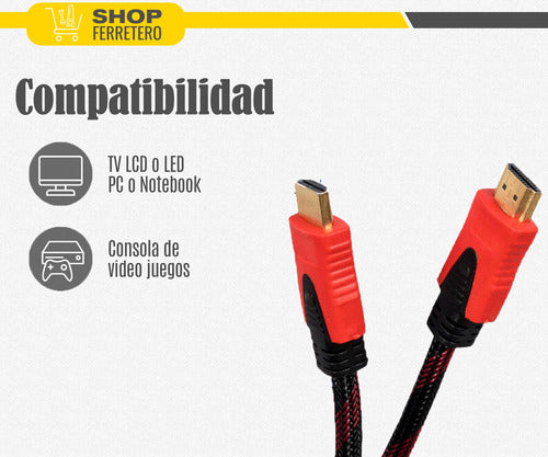 Suono HDMI Cable 1.5 M 1080p Double Shielded 7