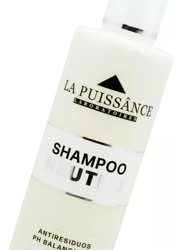 La Puissance Shampoo Neutro Antiresiduos PH Balanceado 300ml 2