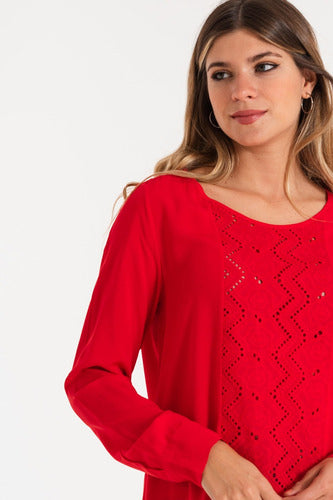 ARmoda Blusa Broderie Wendy 1