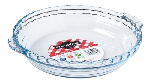 Round Glass Oven Freezer Dish 26x23cm 1.3L Ô Cuisine 0