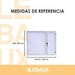 Lebaux Patagonica Window Aluminum Herrero 4mm 120x100 2