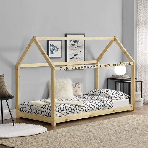 Montessori Baby Cribs and Beds in Solid Wood - Cuna Cama 2