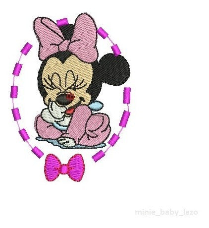 Matrices Maquinas Bordadoras Minnie Mouse Brother Janome Otra 2