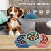 UPSKY Slow Feeder Dog Bowl - Blue Bone Pattern 5