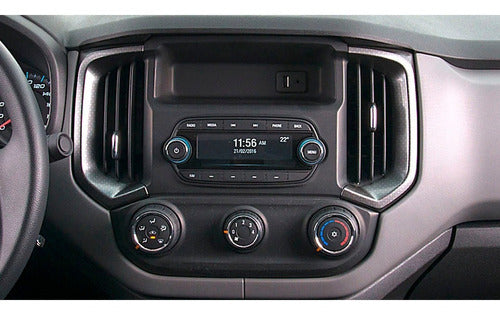 Marco Adaptador Stereo Chevrolet S10 Trailblazer 2016 2 Din 2