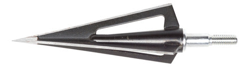 Northern Broadheads Little Evil Puntas De Caza Para Flechas Woodsman Series 3-Blade 155gr 0