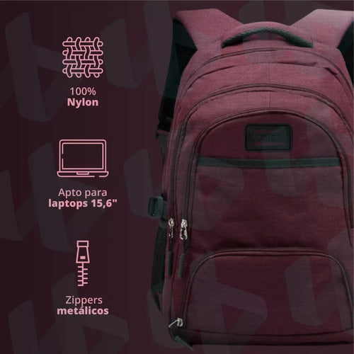 Bagcherry 18° Notebook Backpack Cherry Quality New Offer 36