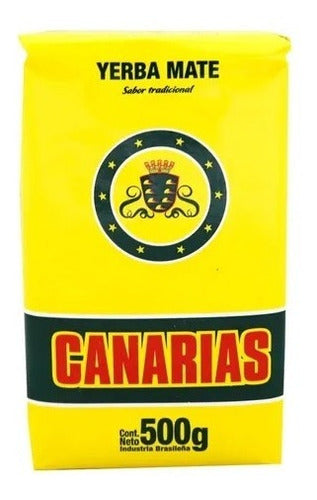 Canarias Yerba Para Mate Sabor Tradicional 6x1 500g Original 1