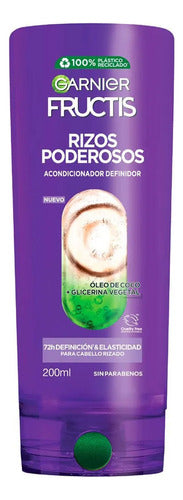 Pack Acondicionador Garnier Fructis Rizos Poderosos 200 Ml 2