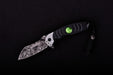 Tactical Zombie Hunter Walking Dead Pocket Knife with Cord 1