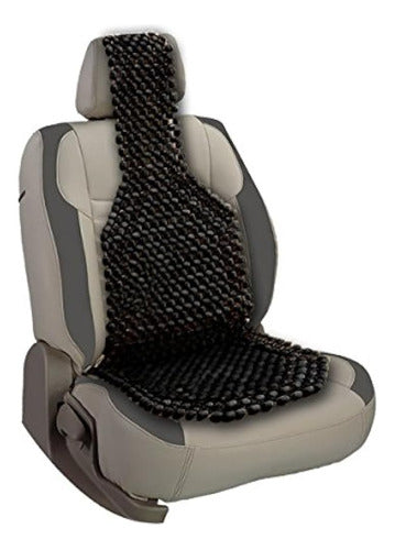 Custom Forro De Esferas De Madera Para Asiento De Auto Color 0