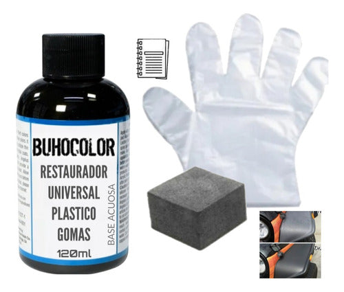 Restored Plastic Automotive Repair Kit for Worn Plastics and Rubbers 0