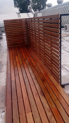 Focaris Eucaliptus Premium Wood Decking Installed - All Inclusive! 7