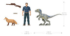 Jurassic World Owen Y Velociraptor Mattel Hdx46 3