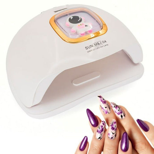 SUN M&J 03 Professional UV LED Nail Dryer 248W 0