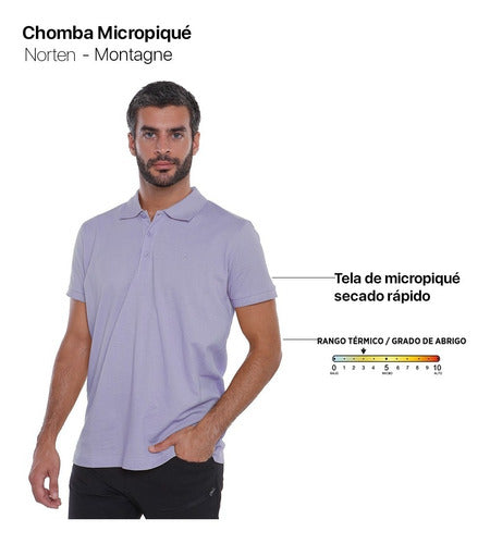 Montagne Norten Men's Cotton Polo Shirt 49