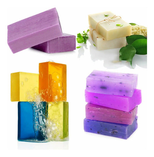 Silicone Mold for Solid Shampoo Soap Candle Oval Rectangular 1