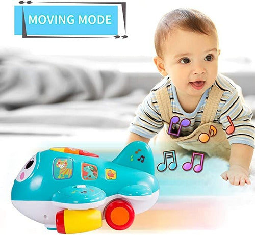 Histoye Development Toys - Baby Plane for Crawling and Walking 4