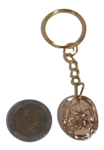 Piscue Metal Keychains for Firefighters - American Helmet 2