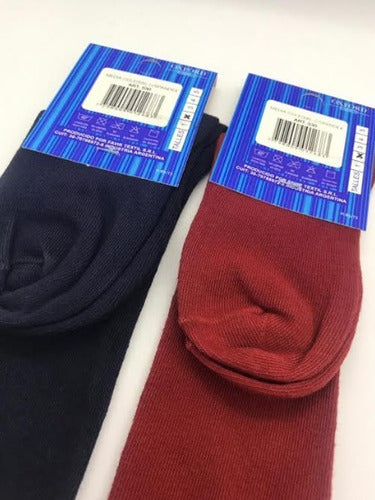 Wholesale Pack of 6 Oxford 3/4 Knee-High School Socks for Kids Size 1 (18-24) 34