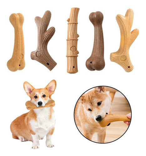 Juguete Masticable Para Perros Palo Madera 17 Cm 0