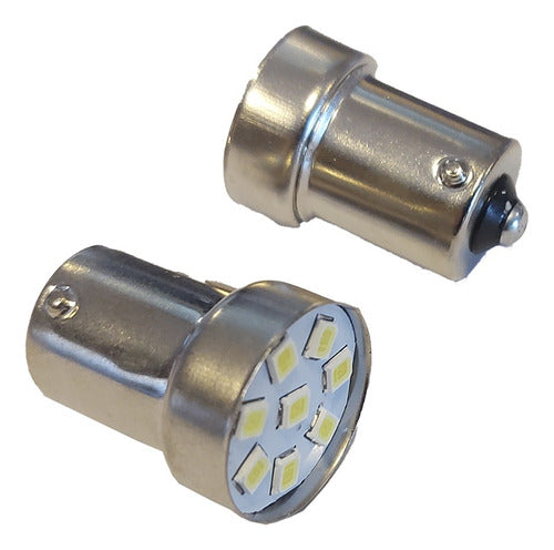 Led G18.5 8 LED White BA15S 12V 0