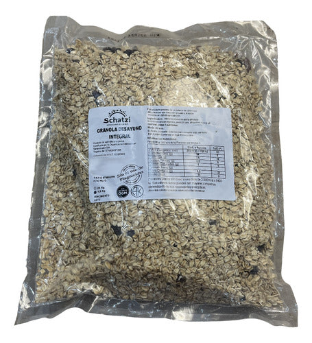 Schatzi Organic Whole Grain Granola 1.5kg - Oil-Free 0