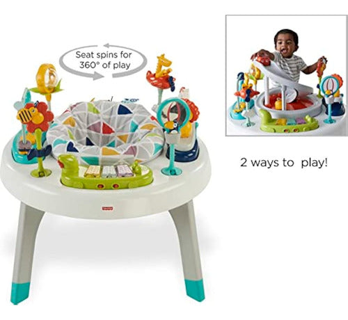 Fisher-Price 2-in-1 Sit-to-Stand Activity Center - Fisher-Price Stand Activity Center, Talla Única