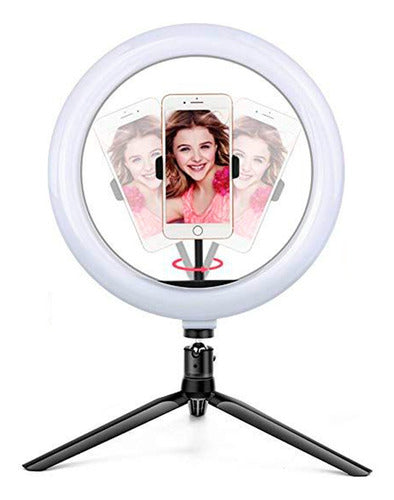 Generic Selfie LED Ring Light 26cm 35w for Smartphone 0