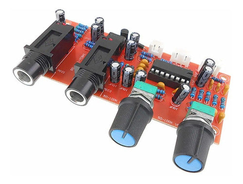 Modulo Preamplificador Y Echo Reverberacion Microfono Pt2399 0