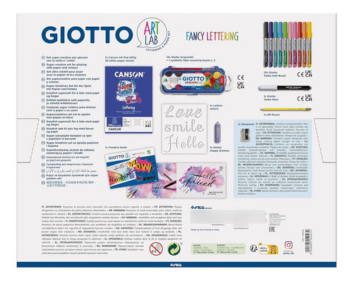 Giotto Fancy Lettering Set X45 3