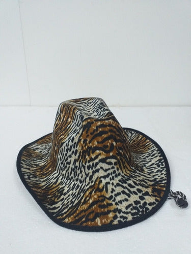 Total Fun Sombrero Leopardo Animal Print Cowboy Cod 3005 1