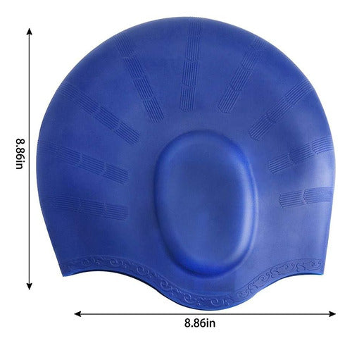 KATTEONG Gorro Natación Silicona Elástica No Tóxico Cubre Orejas 5