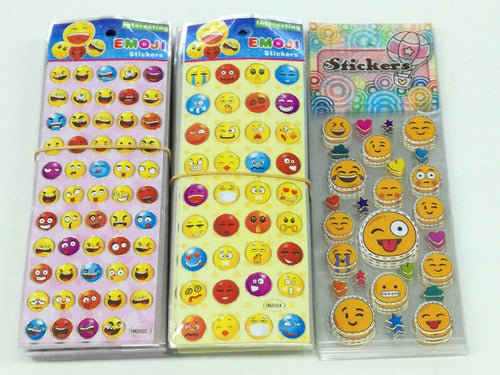 Conexionce 10 Planchas Stickers Infantiles Souvenir Buhos 5