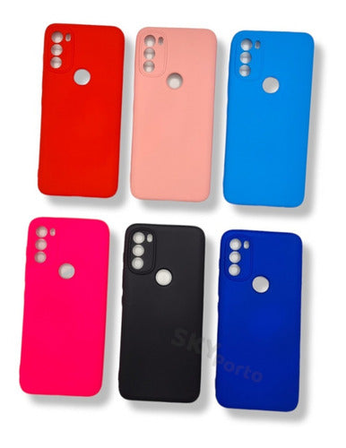 Motorola Silicone Case with Velvet + Hydrogel Film 0